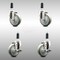 Service Caster 4 Inch 316SS Gray Poly Swivel 1-1/8 Inch Expanding Stem Caster Brake SCC, 2PK SCC-SS316EX20S414-PPUB-2-TLB-2-118 - alternate 1